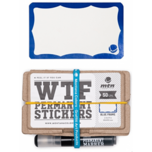 Стікери MTN WTF Permanent Stickers: Blue Frame
