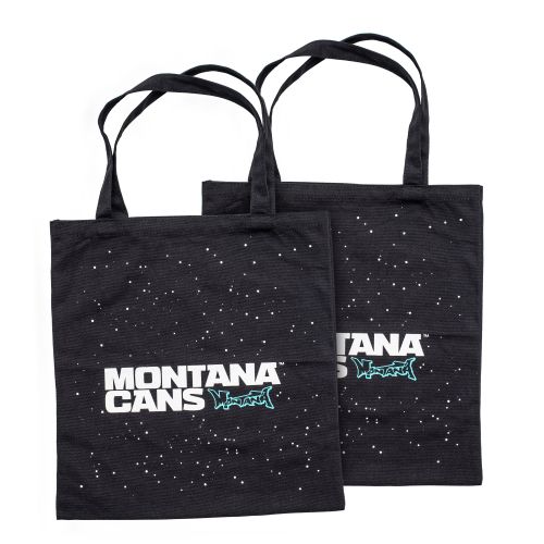 Сумка Typo-Logo+Stars от Montana Cotton Bag (Black)