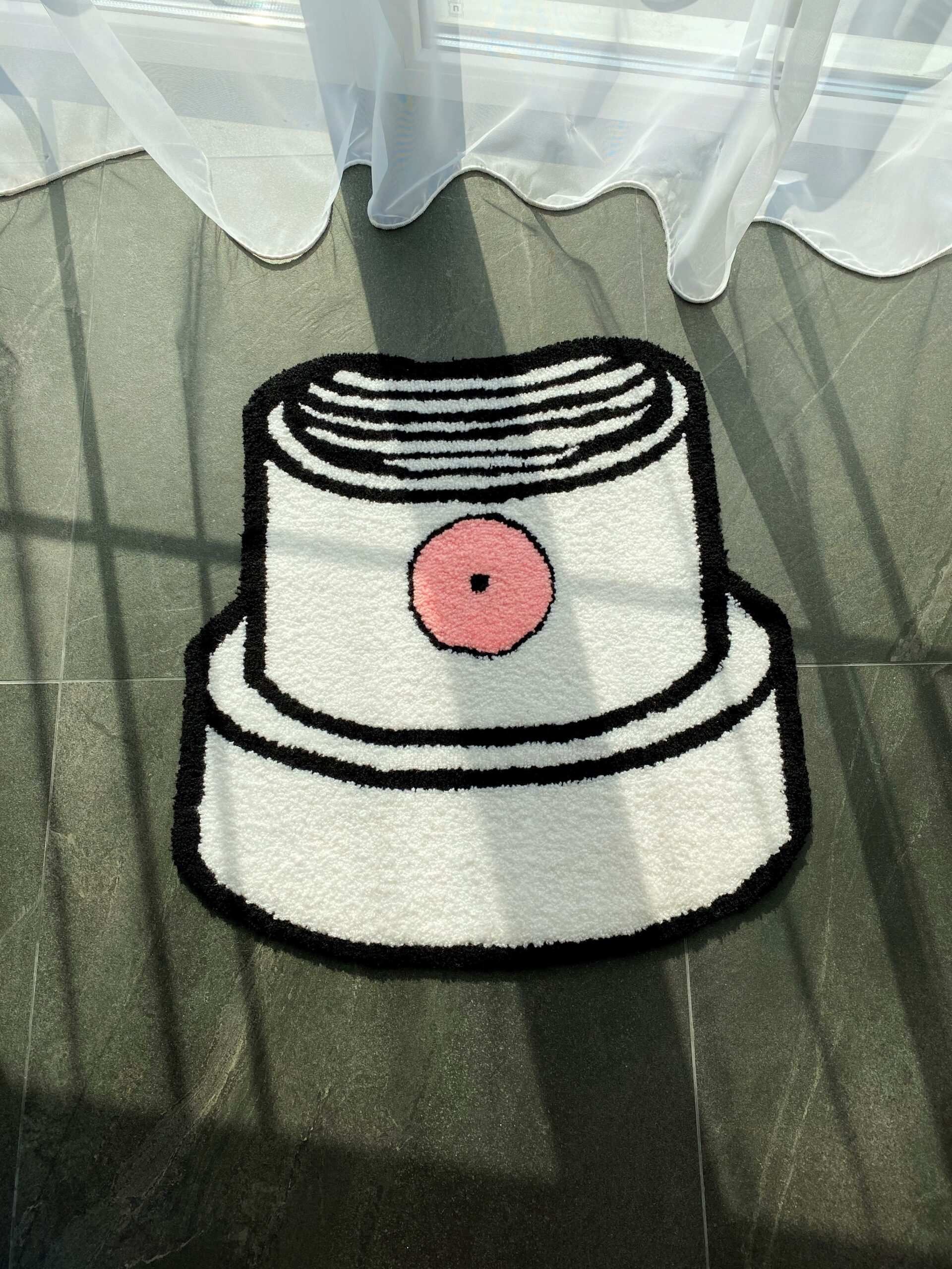 Коврик 60×60см Rose Fat Cap