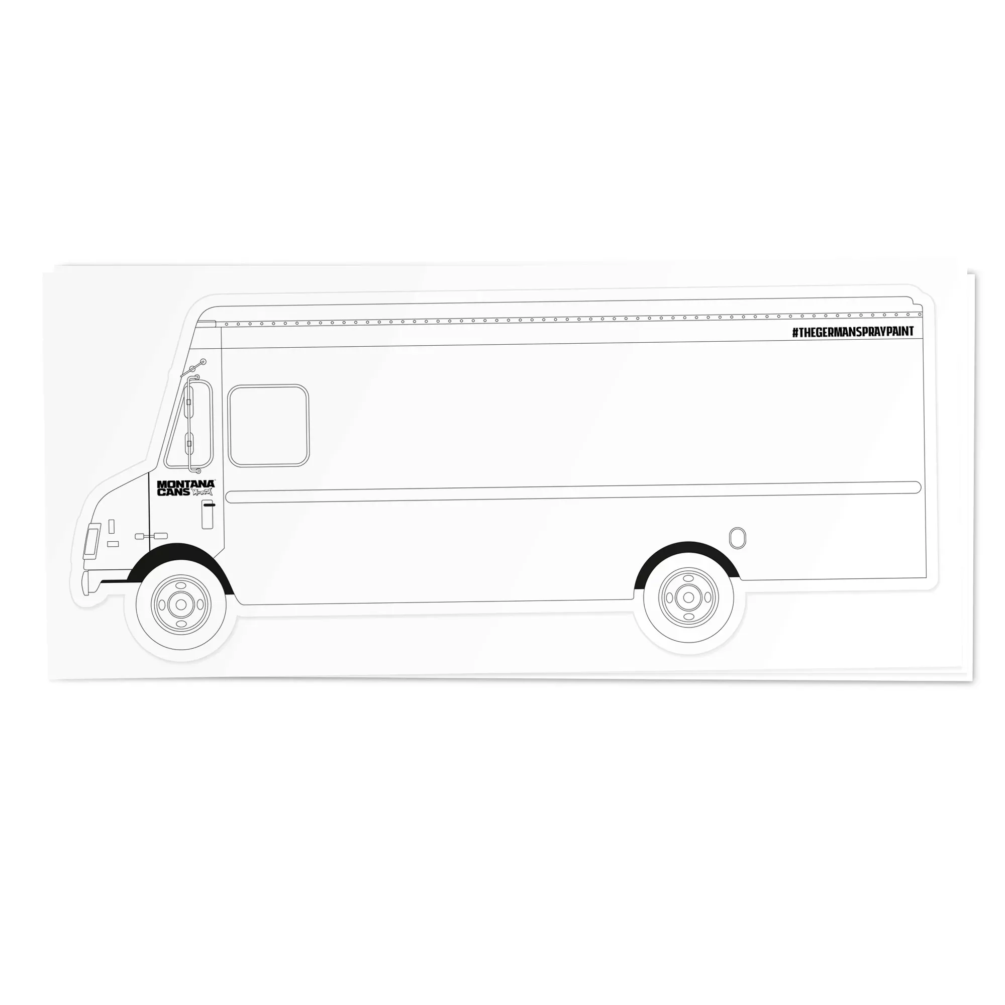 Стикеры Montana Cans TAG VAN