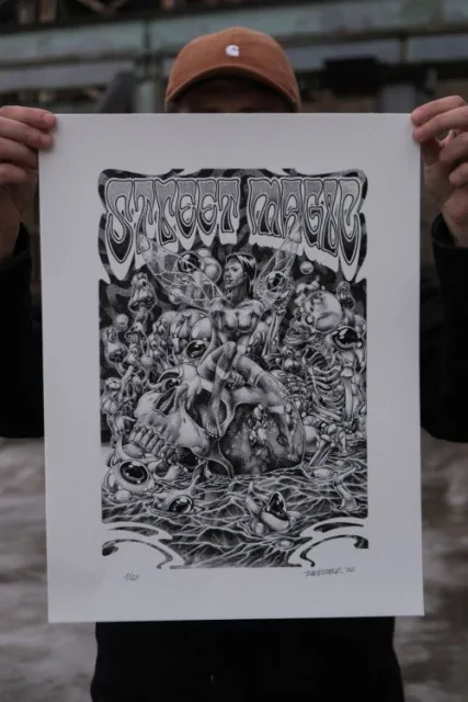 Принт Pako "Street magic" Black & White