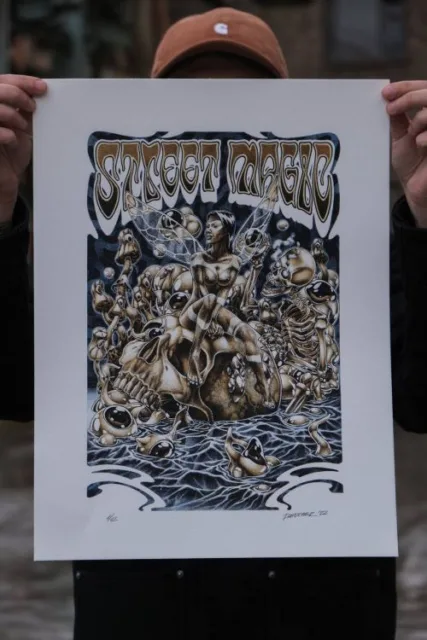 Принт Pako "Street magic" Hand colored