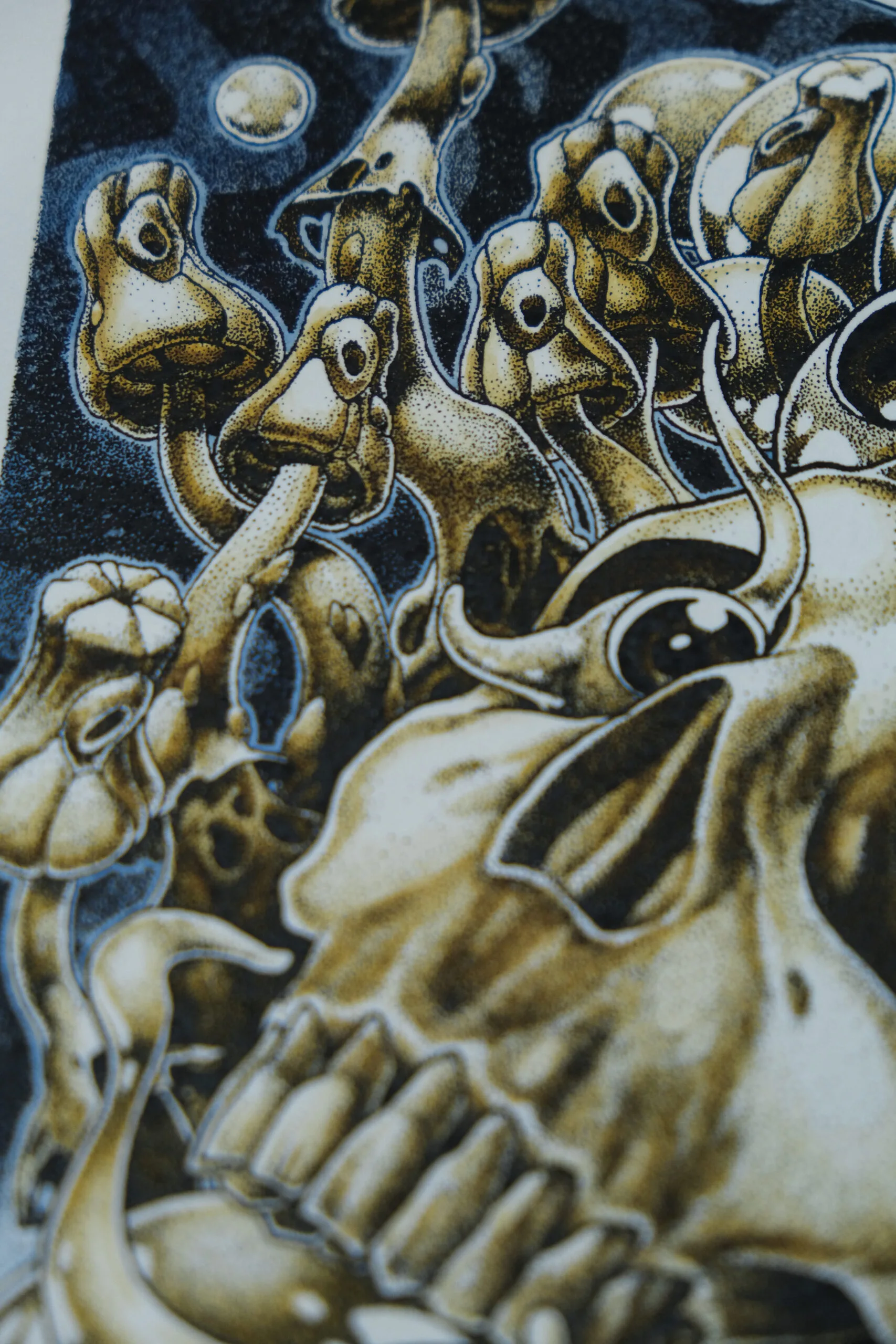 Принт Pako “Street magic” Hand colored