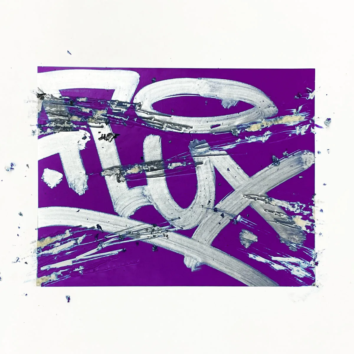 Стікер FLUX Eggshell Stickers Magenta 1шт