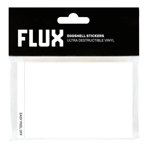 Стикер FLUX Eggshell Stickers White 1шт