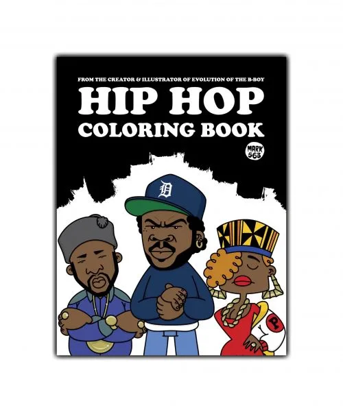Журнал Hip Hop Coloring Book