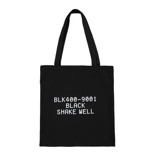 Сумка MONTANA COTTON BAG DONUT PRINT - 9001 Black