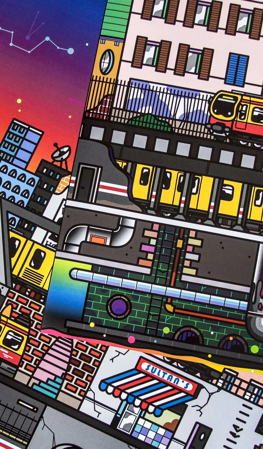 Принт Run the city — изображение 2