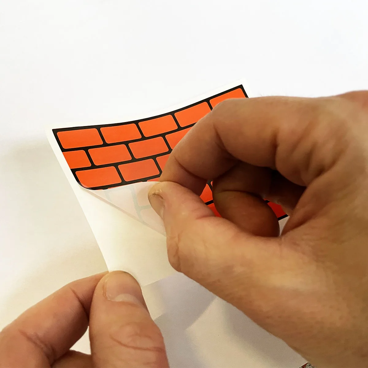 Стікер FLUX Eggshell Stickers Bricks Orange 1 шт - Зображення 3