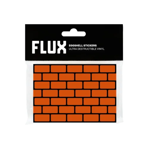 Стикер FLUX Eggshell Stickers Bricks Orange 1 шт