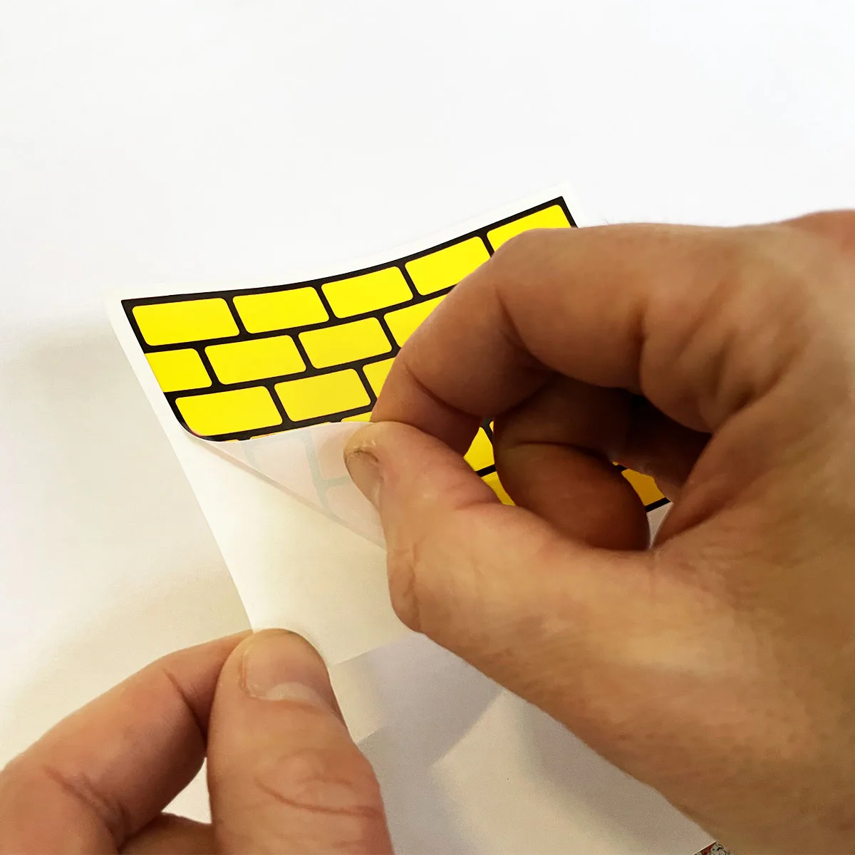 Стікер FLUX Eggshell Stickers Bricks Yellow 1 шт - Зображення 3