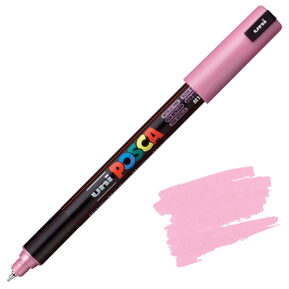 Маркер Акриловий Uni Posca PC-1MR 0.7 мм Metallic — изображение 3