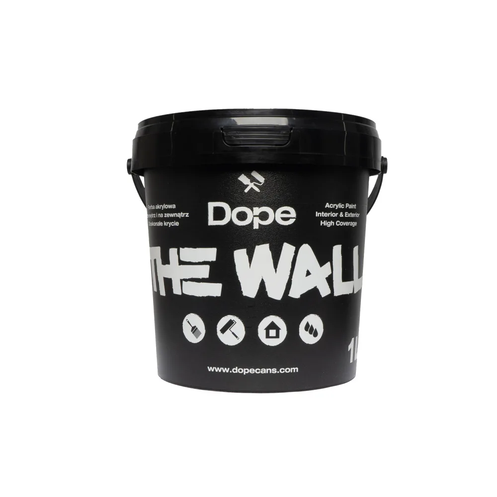 Краска DOPE THE WALL Paint black 1 л