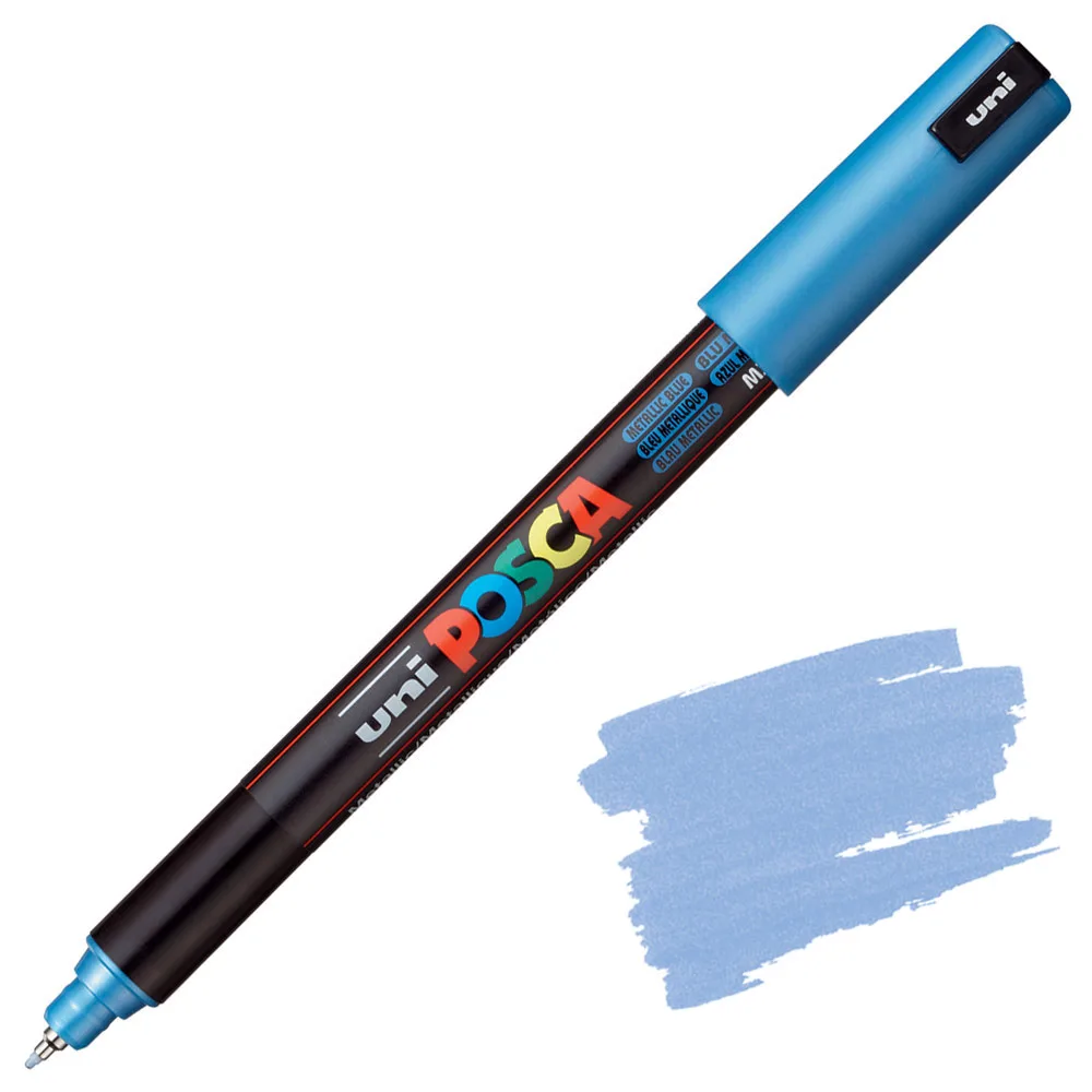 Маркер Акриловий Uni Posca PC-1MR 0.7 мм Metallic — изображение 5