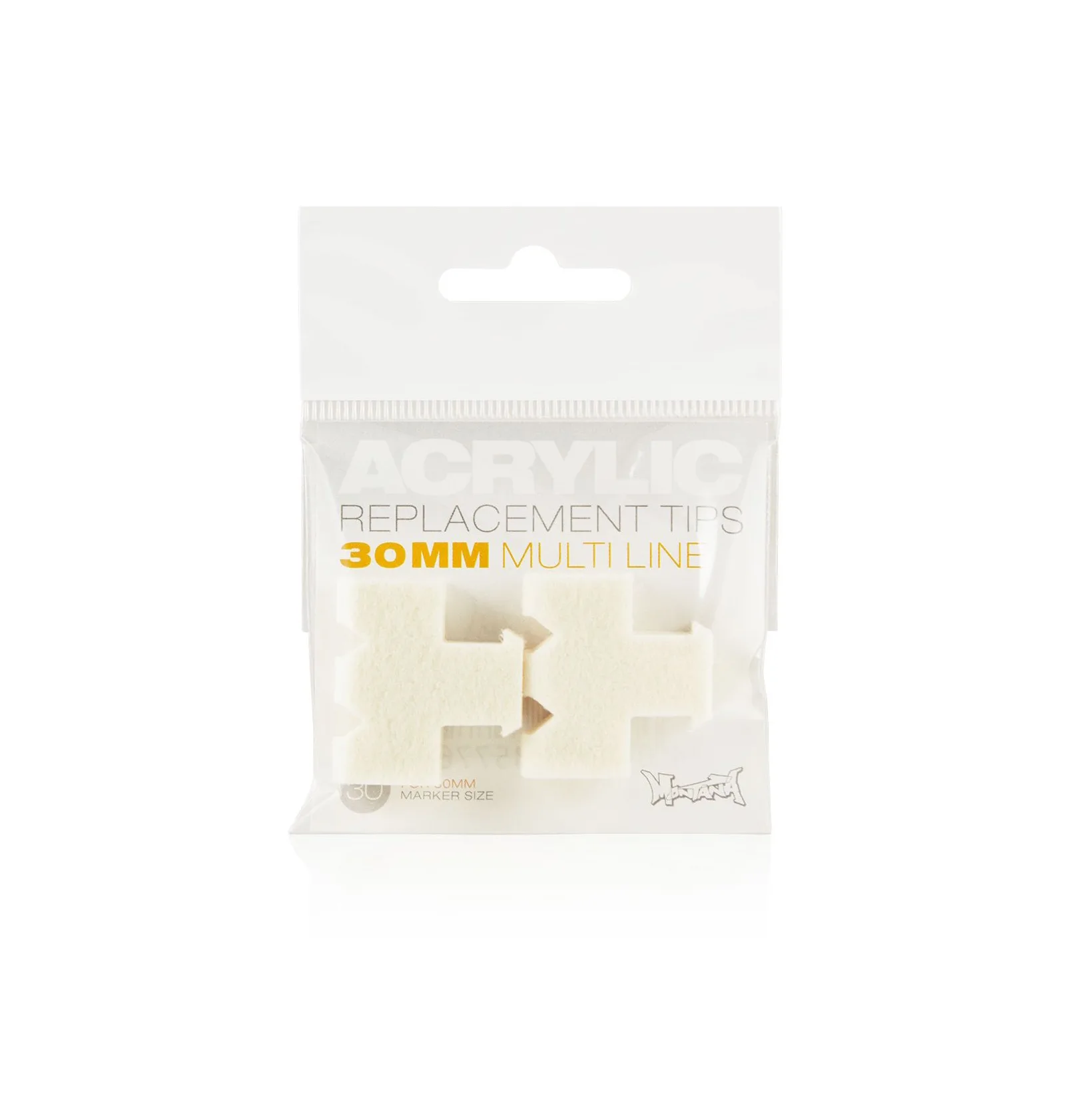 Перья Montana Acrylic 30mm Multiline Tip Pack
