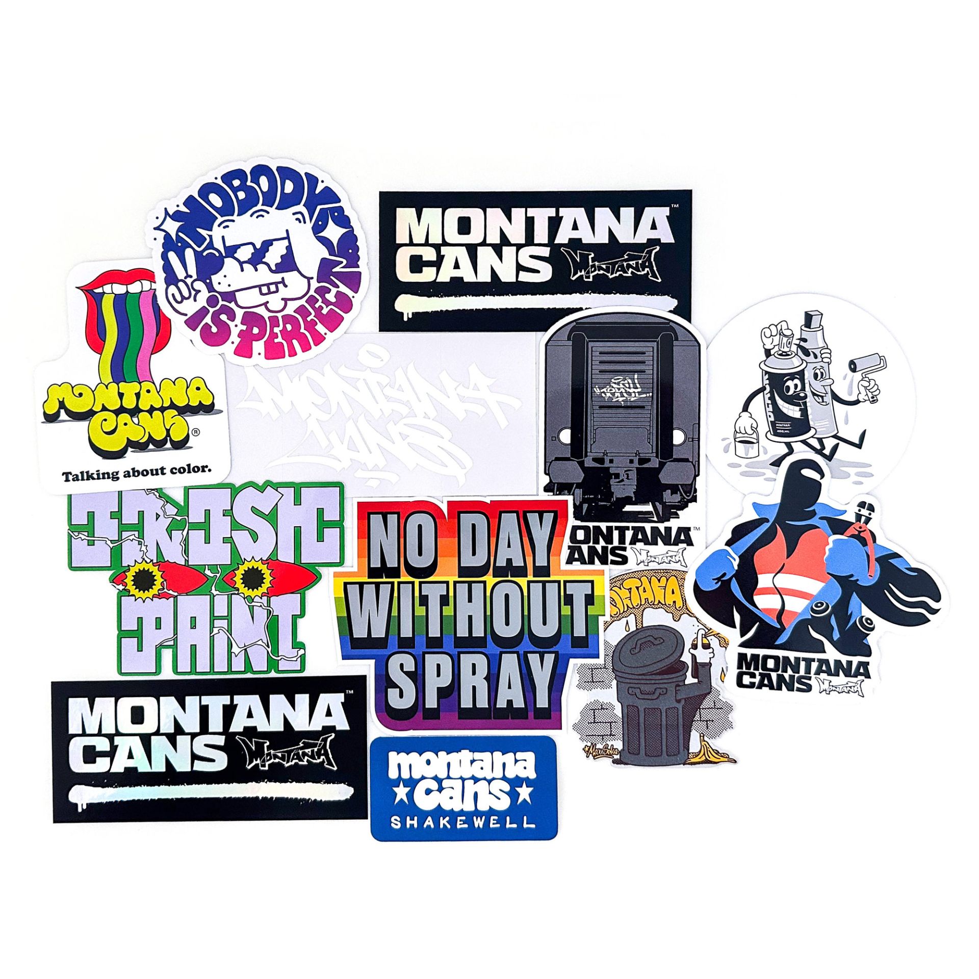 Набор стикеров Montana Sticker Set #3