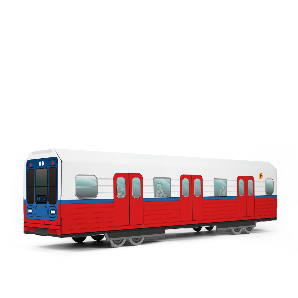 Картонная модель MTN Systems Warsaw Metro