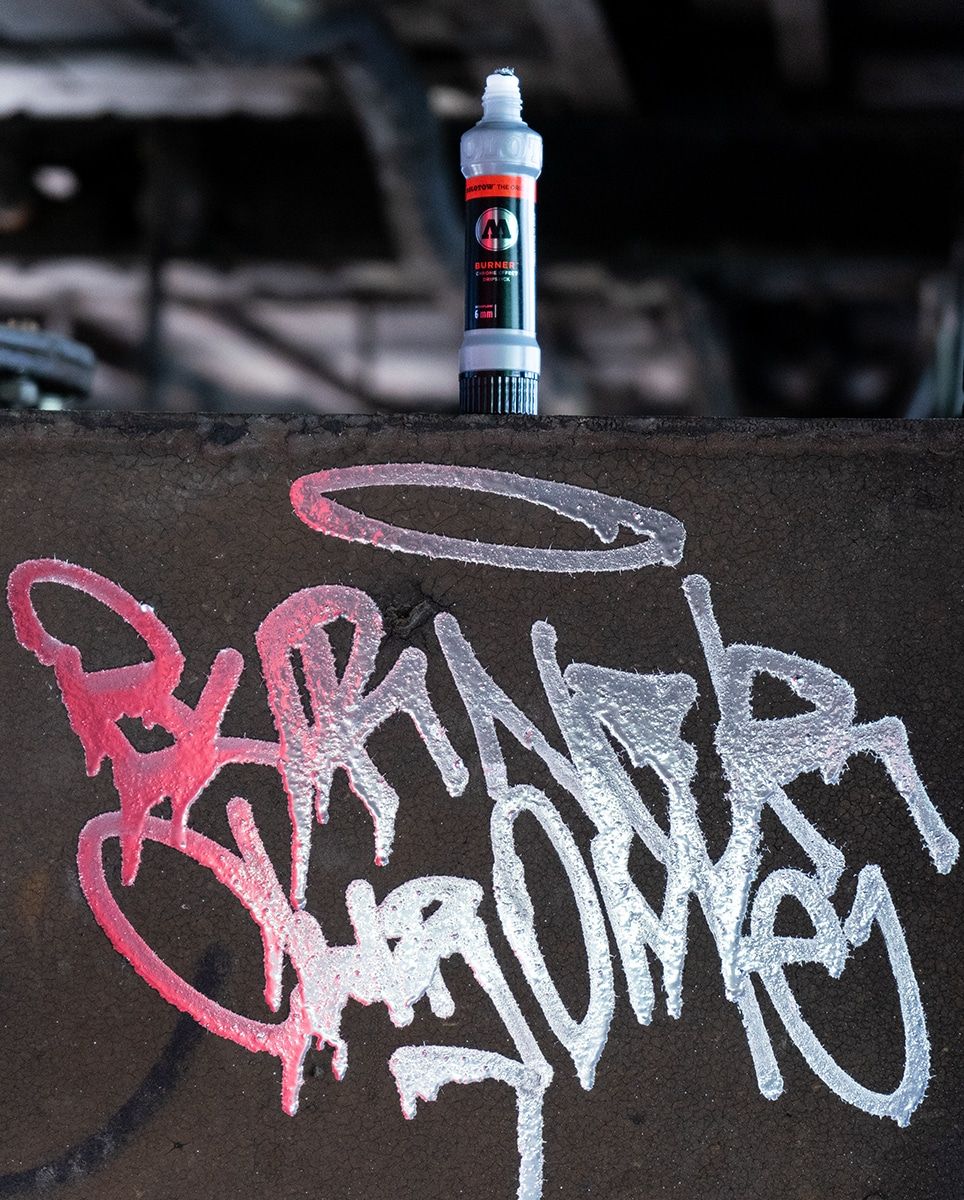 Сквізер Molotow DRIPSTICK BURNER Chrome High-Flow 6 mm - Зображення 2