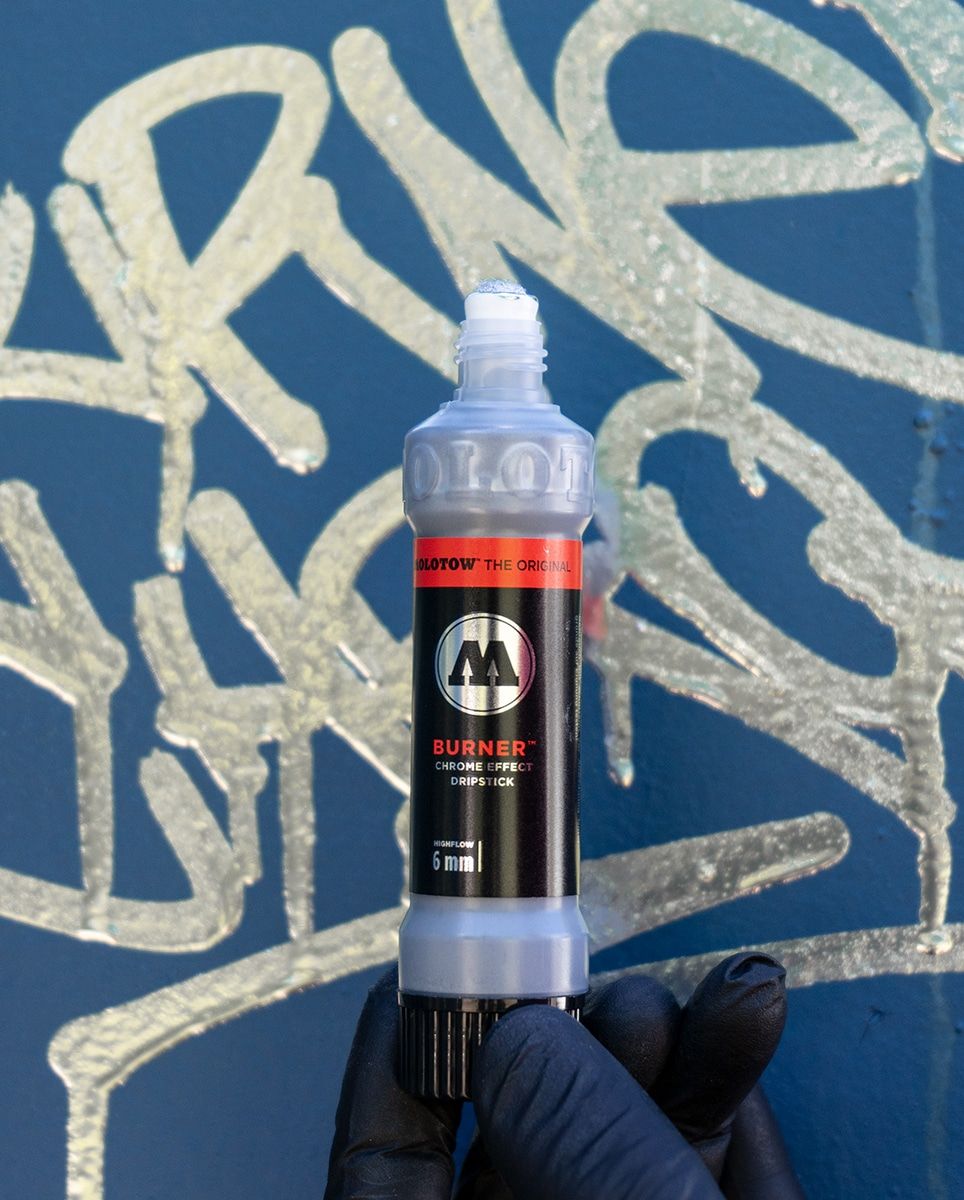 Сквізер Molotow DRIPSTICK BURNER Chrome High-Flow 6 mm - Зображення 5