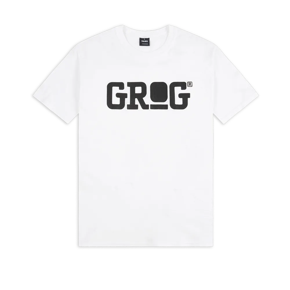 Футболка Grog Grog Classic Logo Белая
