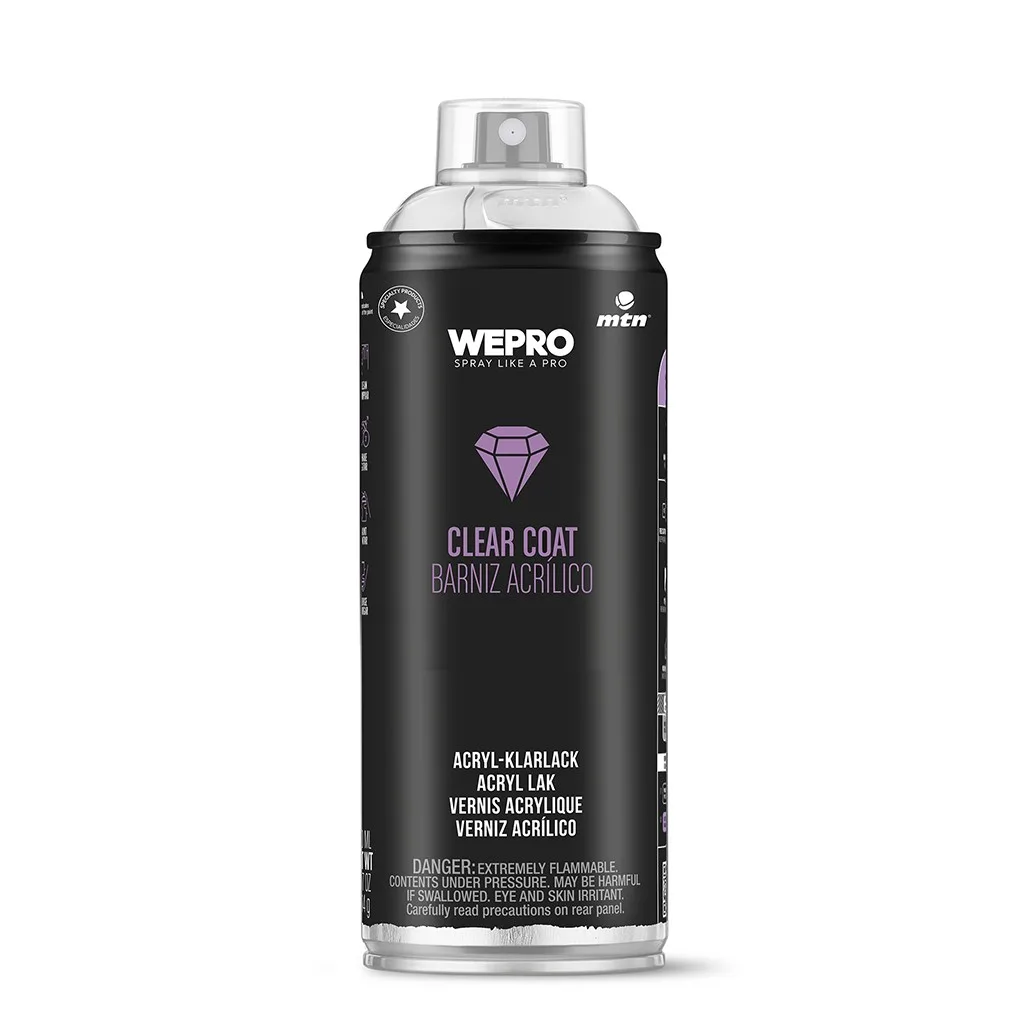 Лак MTN WEPRO: Clear Coat (Прозрачное покрытие) 400мл