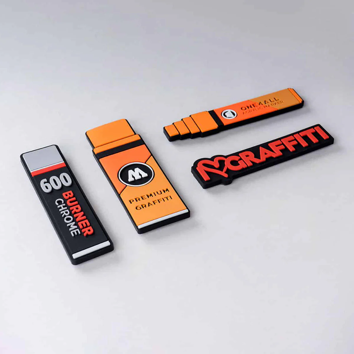 Набір Магнітів Molotow Magnets 4 set (4 шт) - Зображення 2