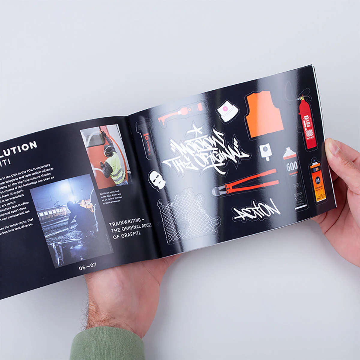 Альбом зі стікерами: Стікербук Molotow Stickermag 25 Years Edition by Brainfart А5 — изображение 3
