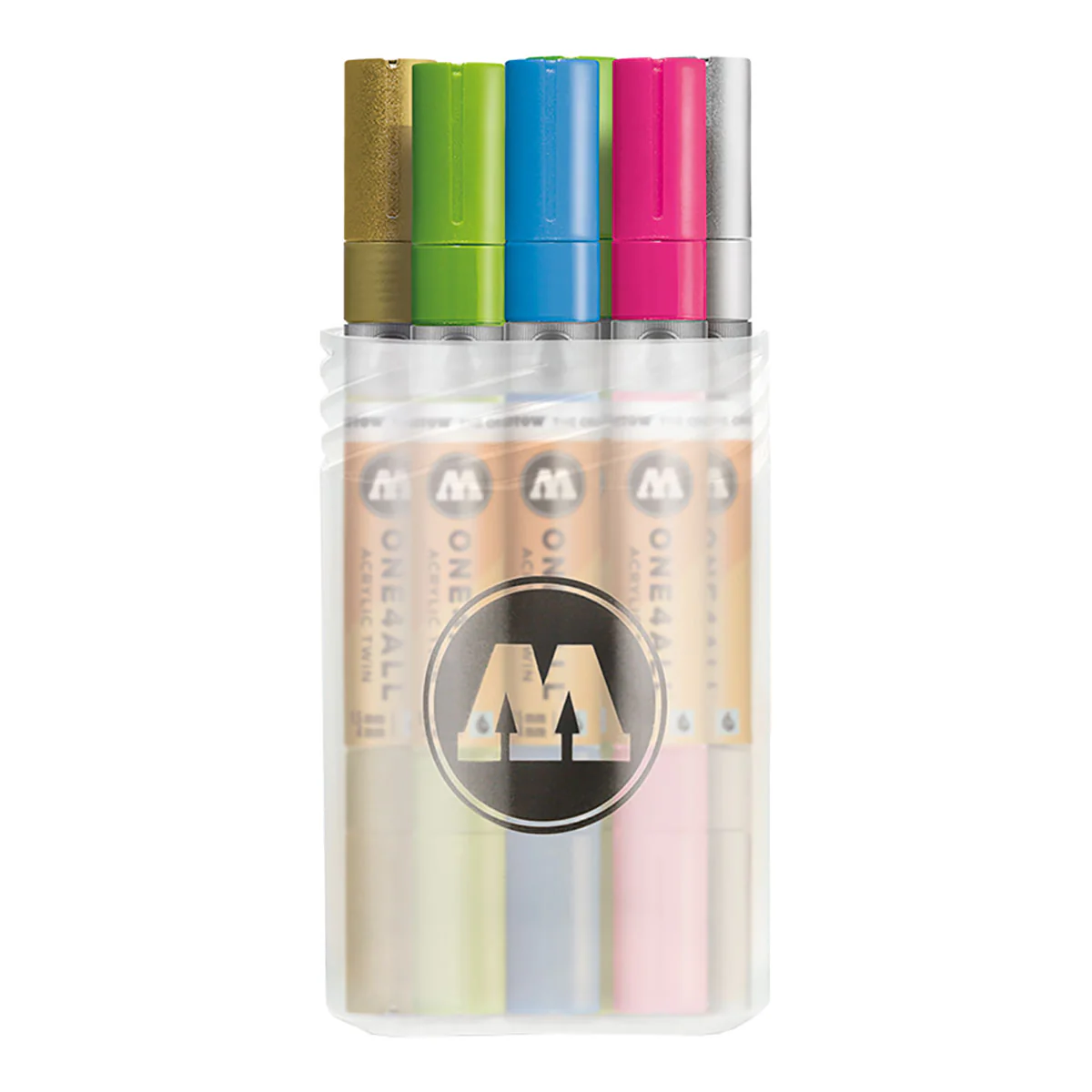 Набір Акрилових Маркерів Molotow ONE4ALL Twin Marker, 12 set Main-Kit 2