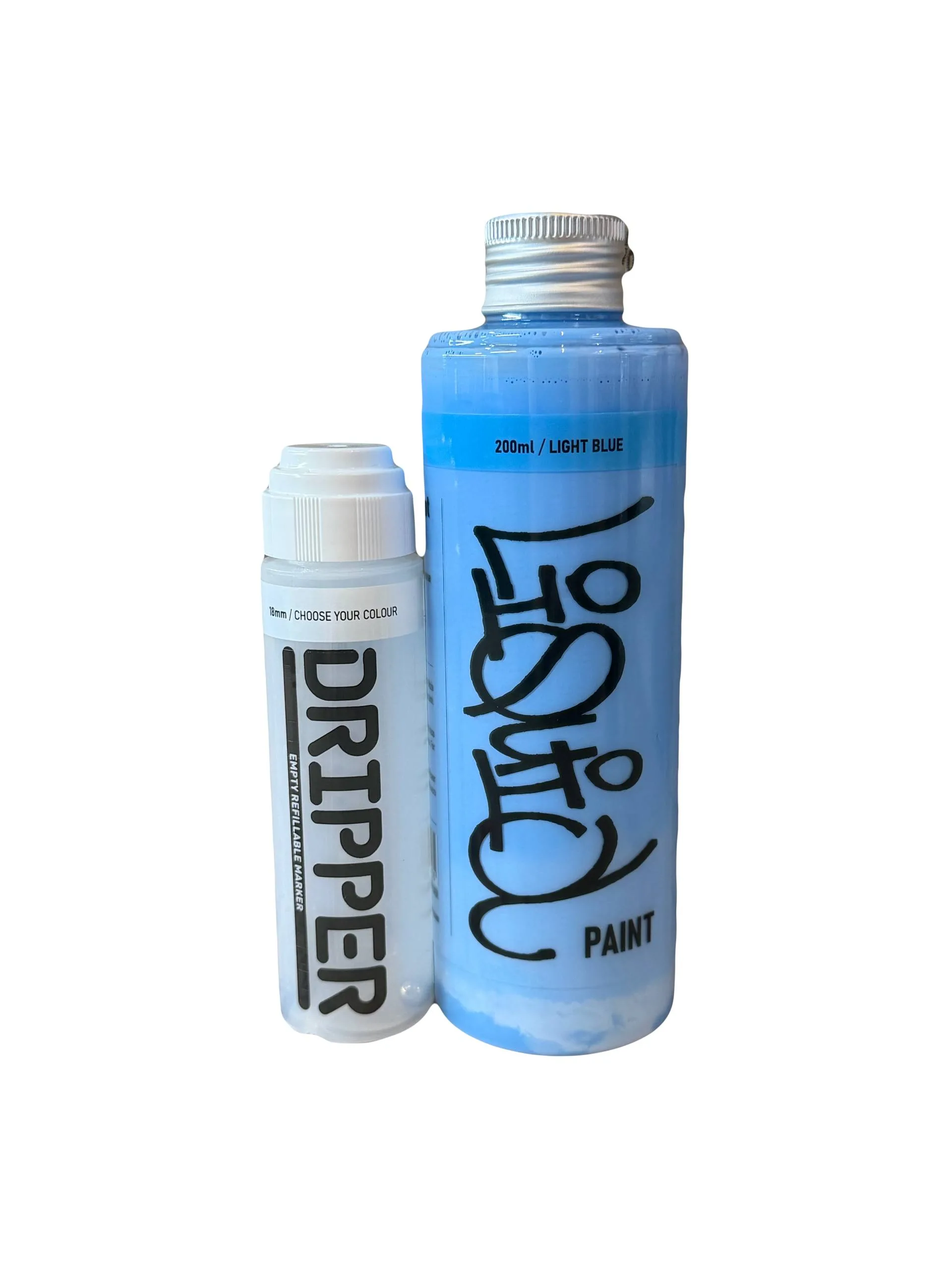 Набір Сквізер Dope Dripper 18мм Порожній + Заправка Dope Liquid Paint 200мл